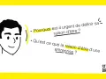 Un homme écoute attentivement les questions sur la **raison d'être** : pourquoi est-il urgent de la définir et qu'est-ce que la **raison d'être** d'une entreprise ?