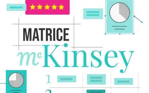 La matrice McKinsey, avec ses étoiles et ses graphiques, aide à analyser les stratégies d'entreprise.